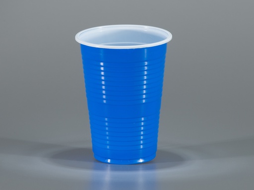 [V10-BI-AZ-PL-IMP-1000-C] VASO 10 OZ BICOLOR AZUL